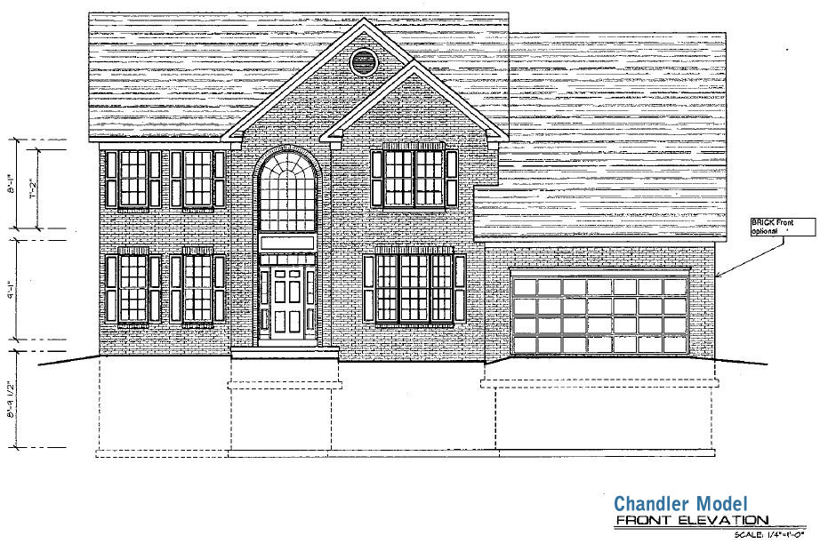 Chandler Model Custom Home by Cumberland Development Howard County MD Custom Home Builder