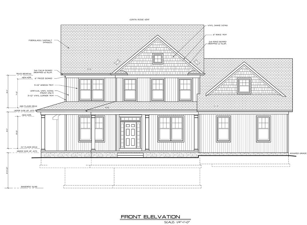 Olivia III Model Custom Home by Cumberland Development Howard County MD Custom Home Builder