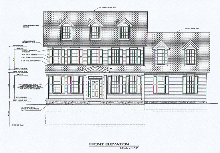 Kendall Model Custom Home by Cumberland Development Howard County MD Custom Home Builder