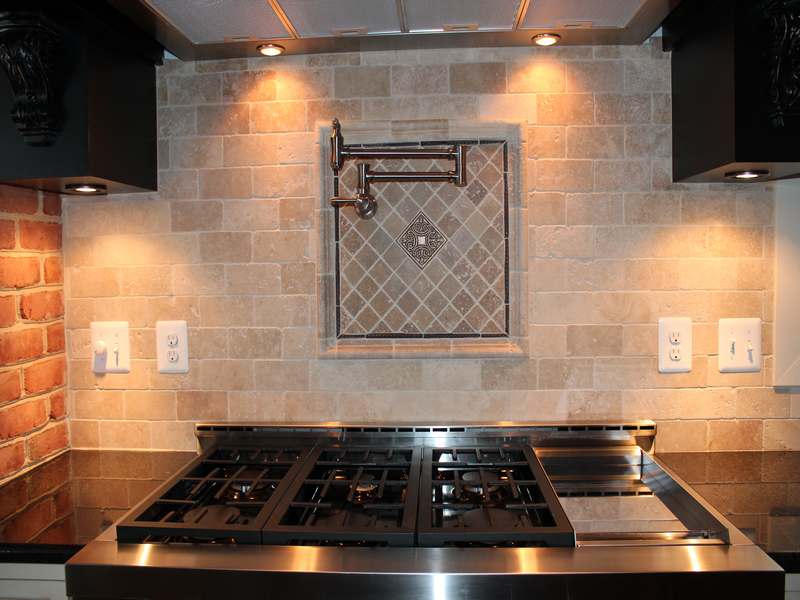 Details of Tile Backsplash